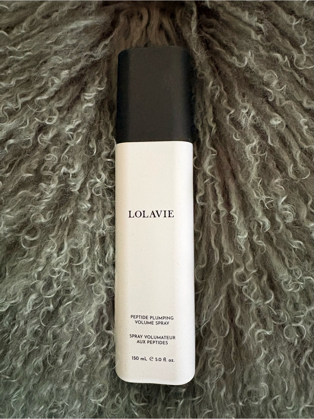 LOLAVIE Peptide Plumping Volume Spray 5 Fl Oz Heat Protectant & Activation NEW